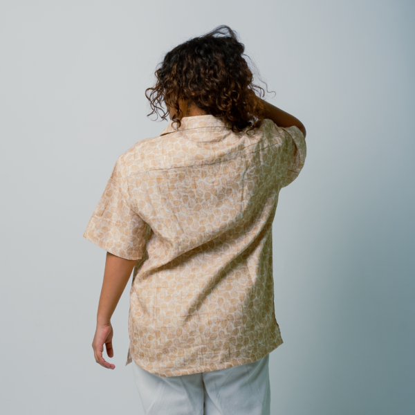 LEAFLINE BEIGE UNISEX SHIRT - Image 3
