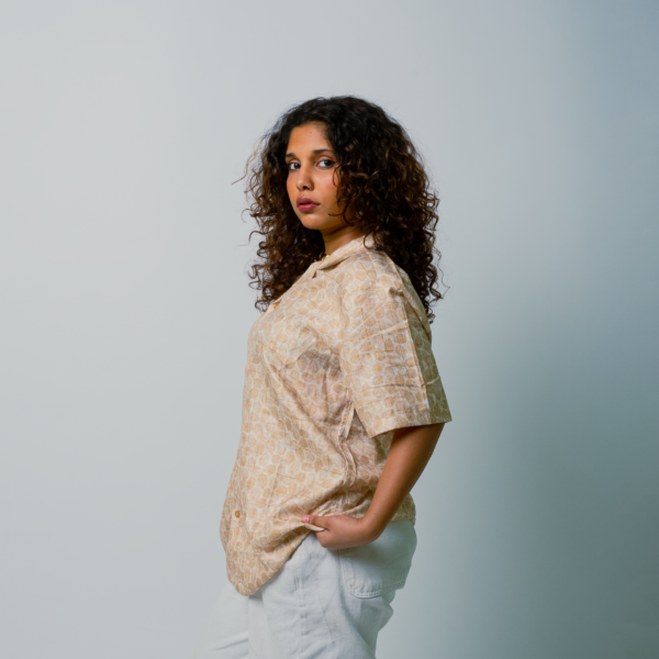 LEAFLINE BEIGE UNISEX SHIRT - Image 4